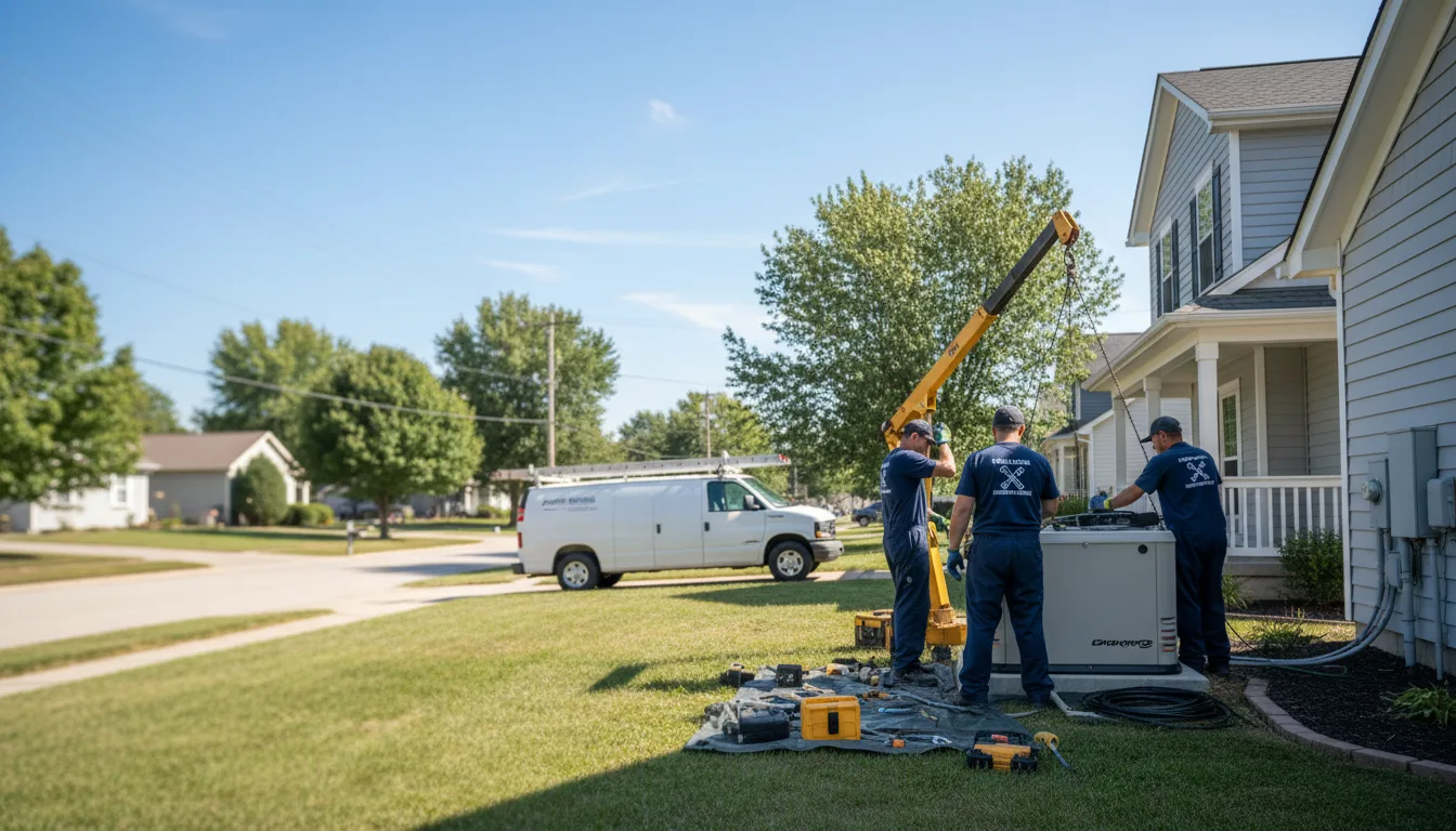 Generator Installation in Mount Hope, KS near me